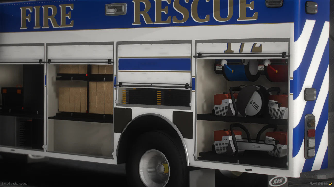Generic 2020 Fire Truck Package