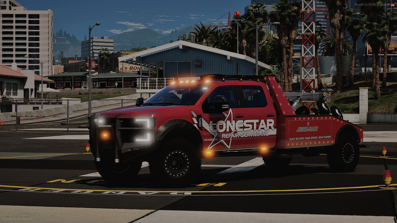 Lonestar Towing Livery Package