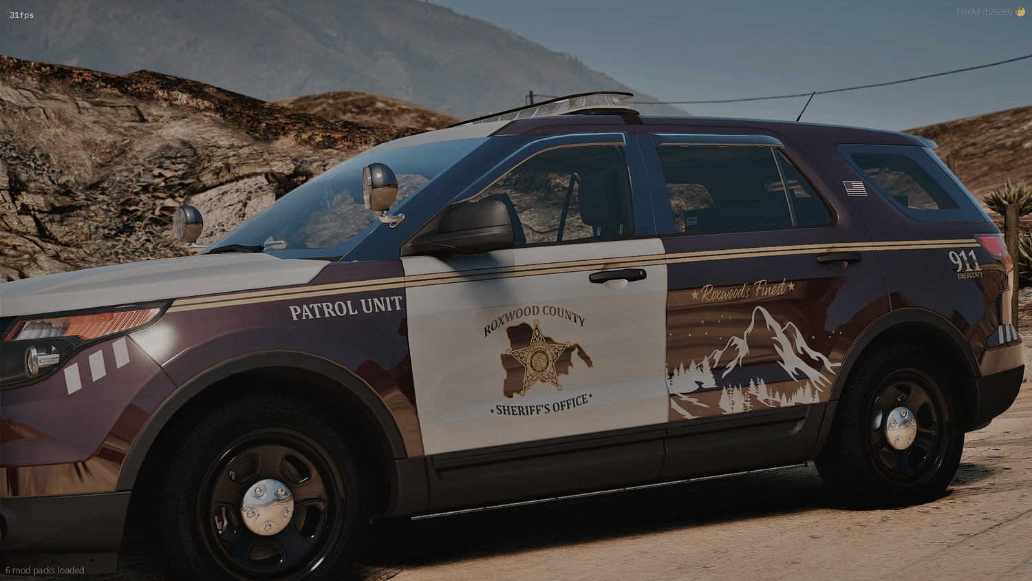 2026 Roxwood County Sheriff Livery Package Pre-Order