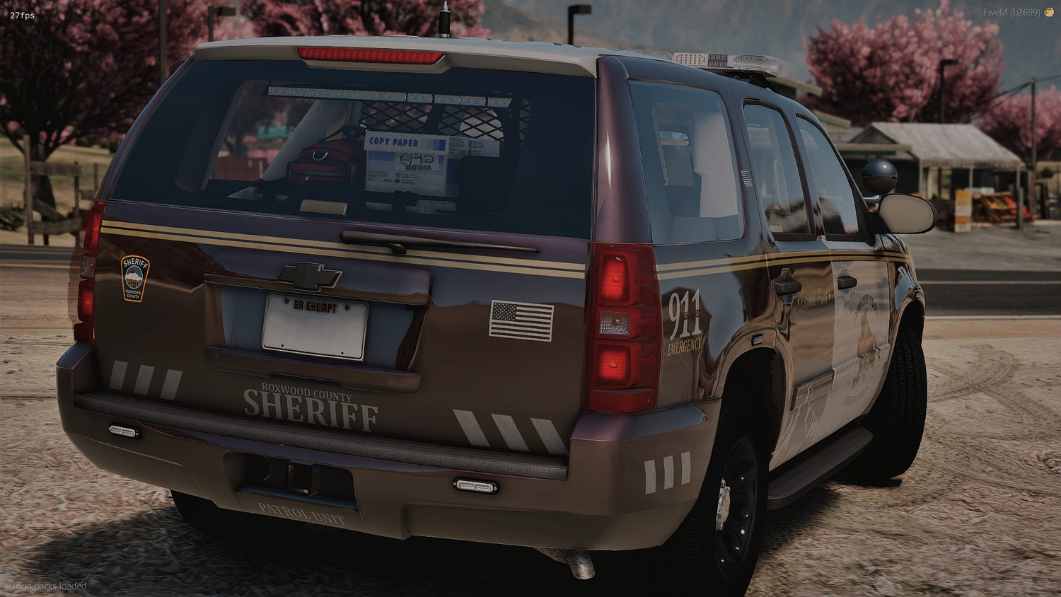 2026 Roxwood County Sheriff Livery Package Pre-Order