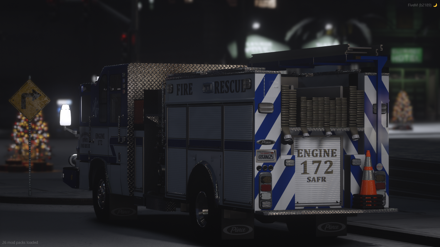 Generic 2020 Fire Truck Package