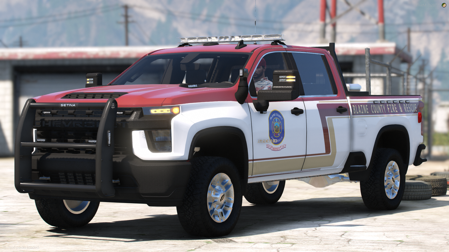 Blaine County Fire Department Livery Package – JA Designs FiveM