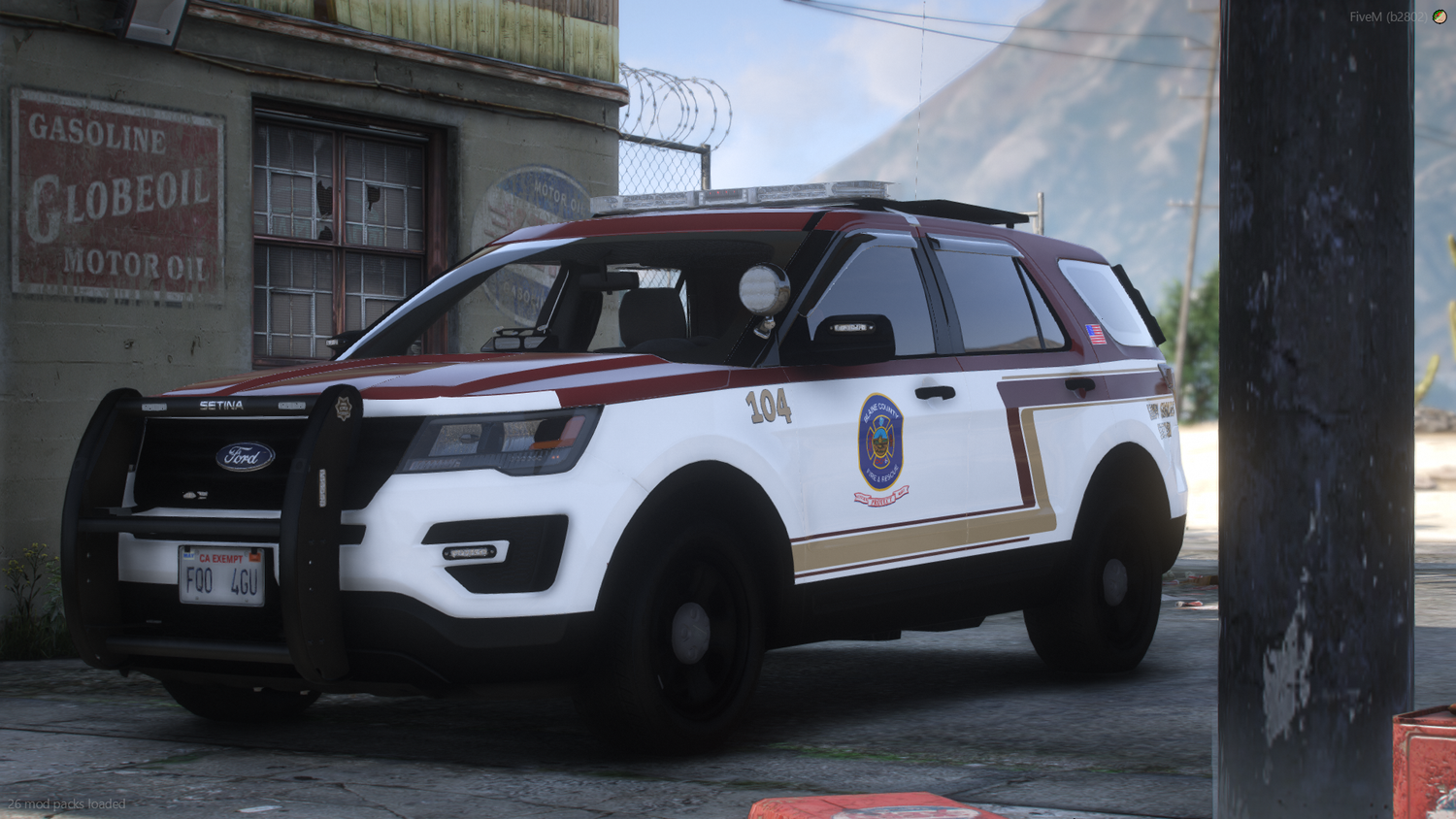 Blaine County Fire Department Livery Package