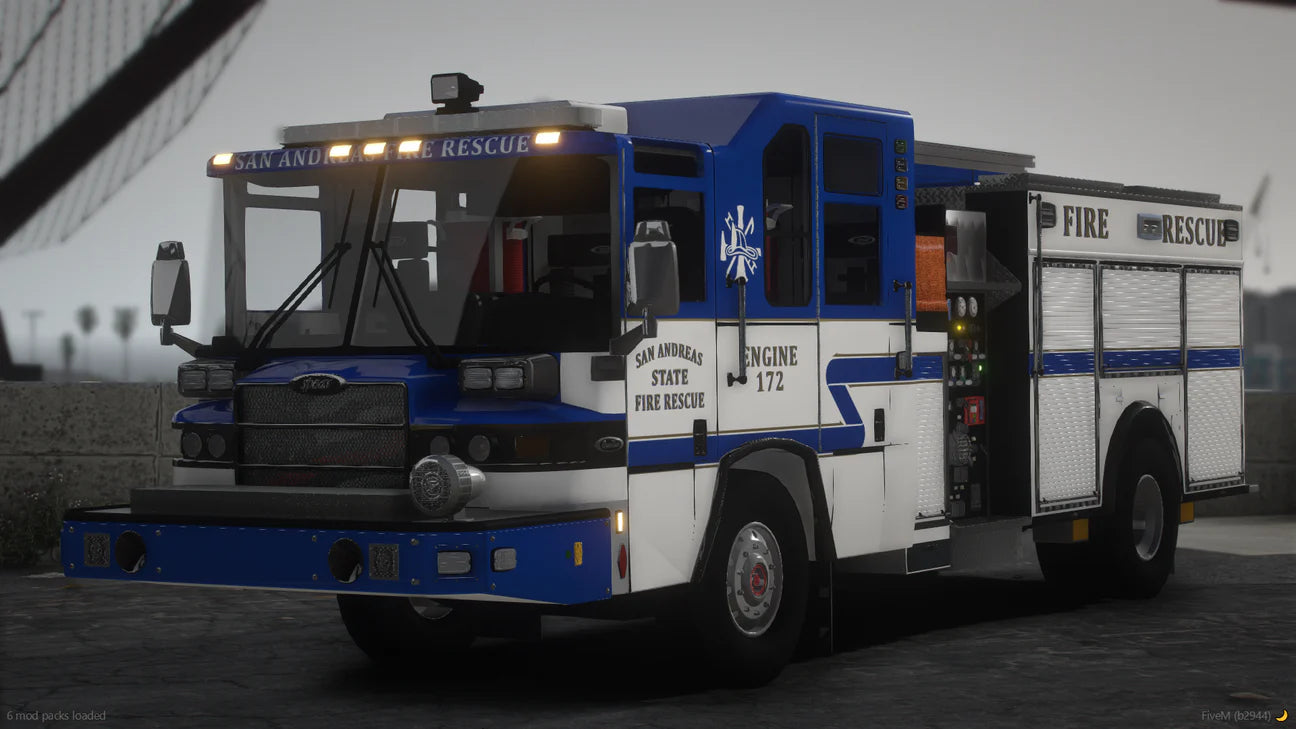 Generic 2020 Fire Truck Package