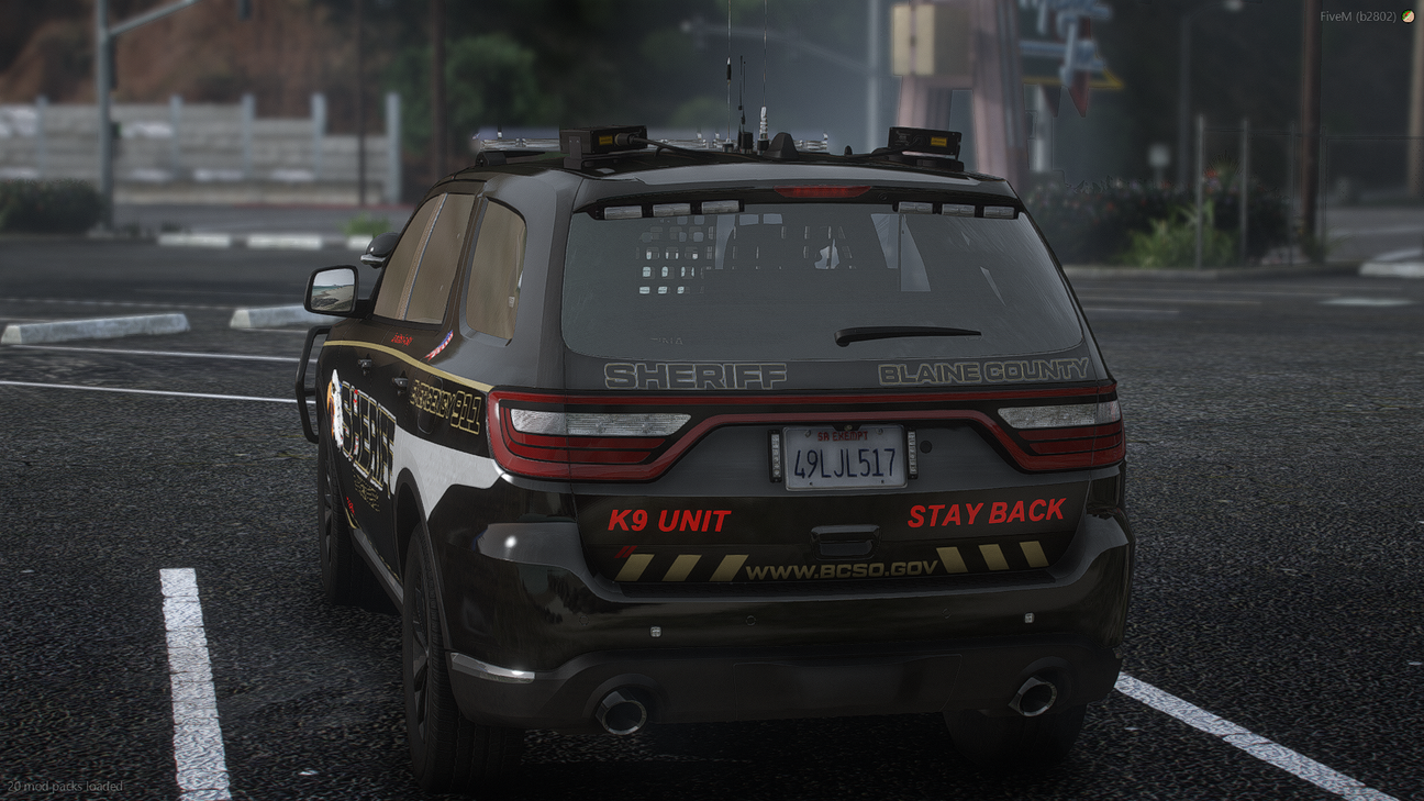 2023 Code 3 K9 Package – JA Designs FiveM