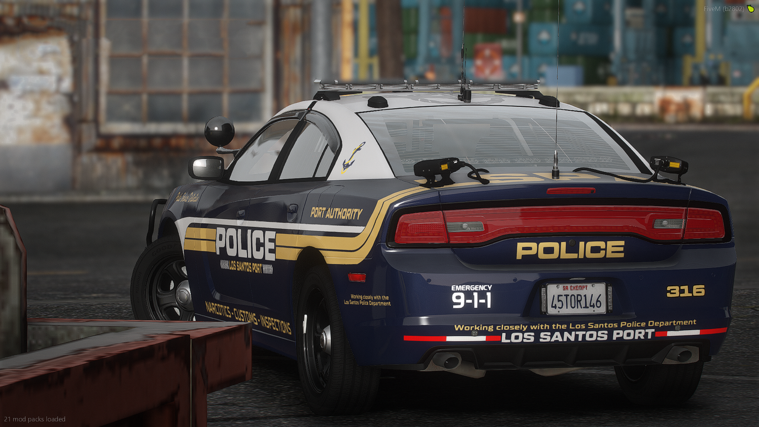 Los Santos Port Police Livery Mega Package