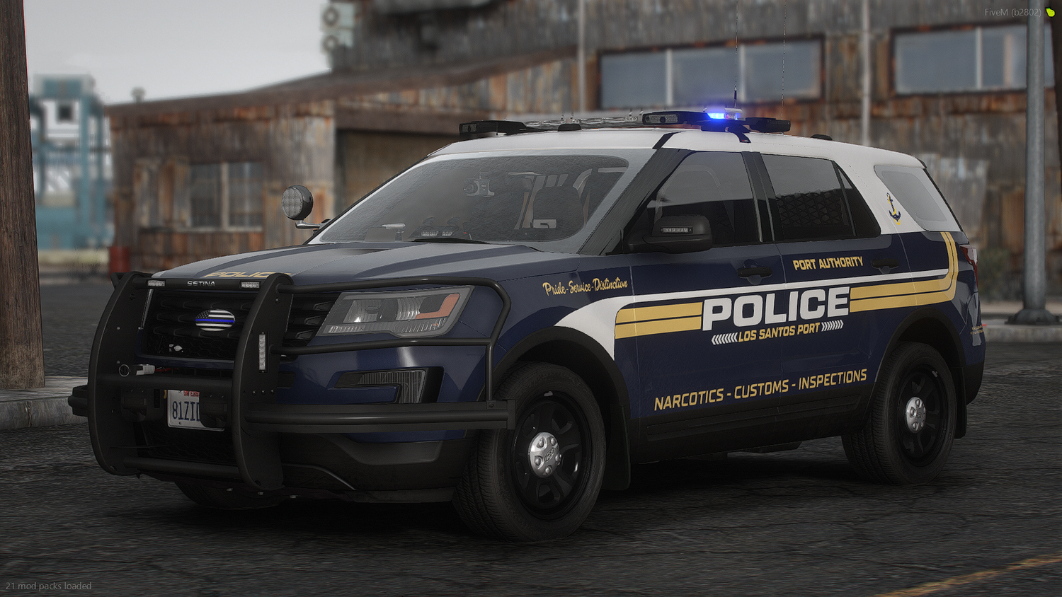 Los Santos Port Police Livery Mega Package