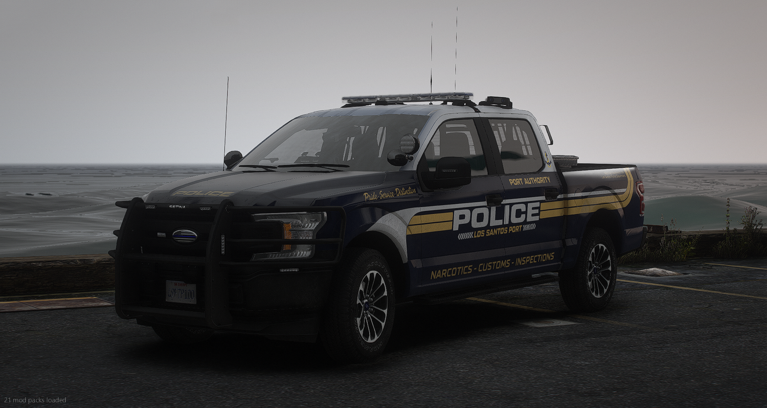 Los Santos Port Police Livery Mega Package