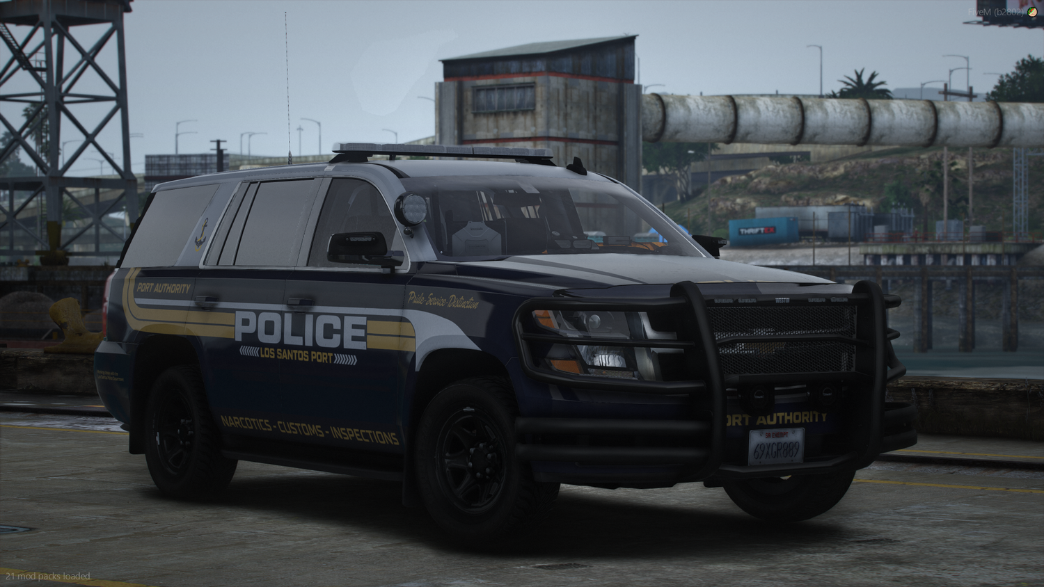 Los Santos Port Police Livery Mega Package