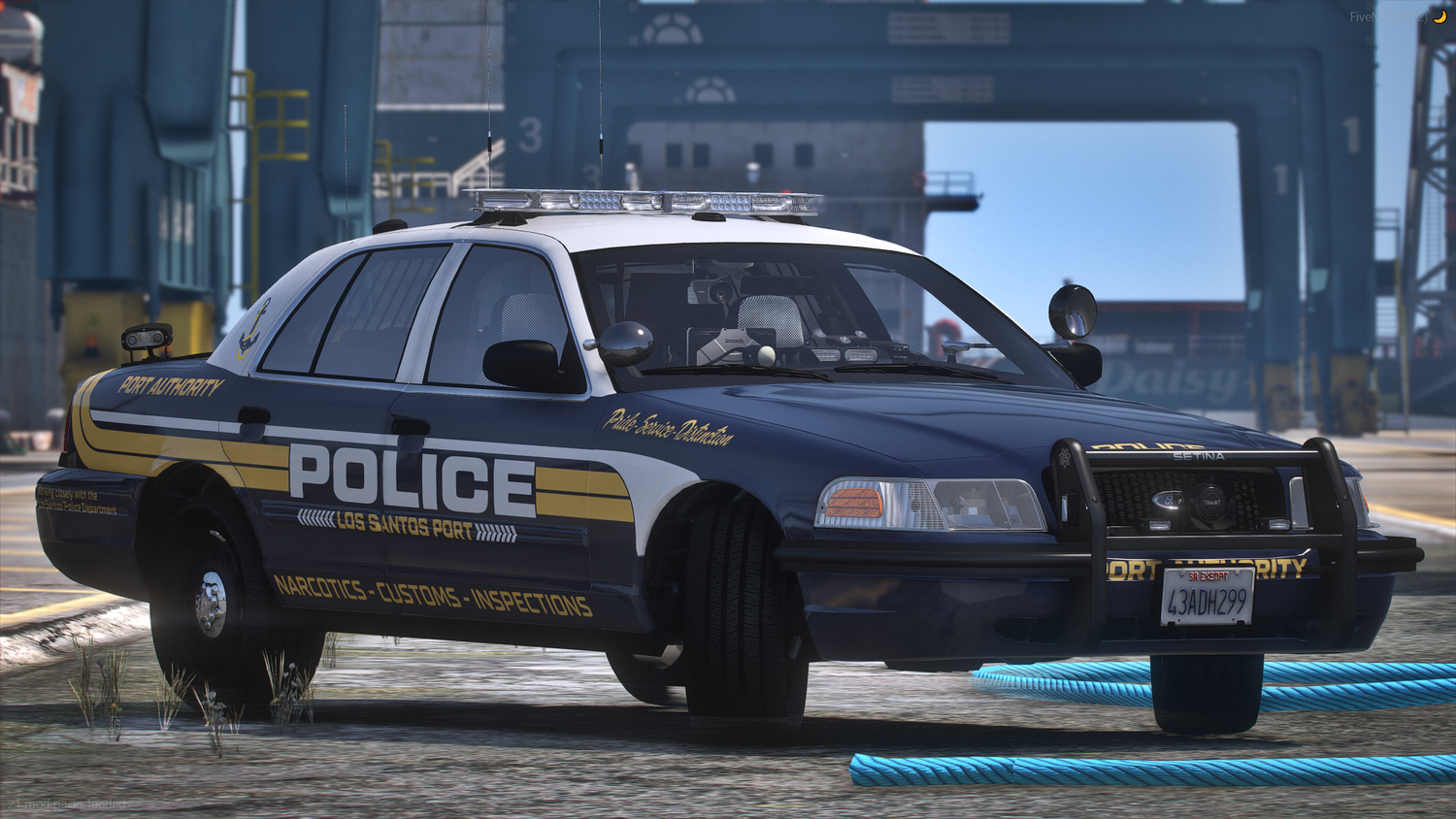 Los Santos Port Police Livery Mega Package