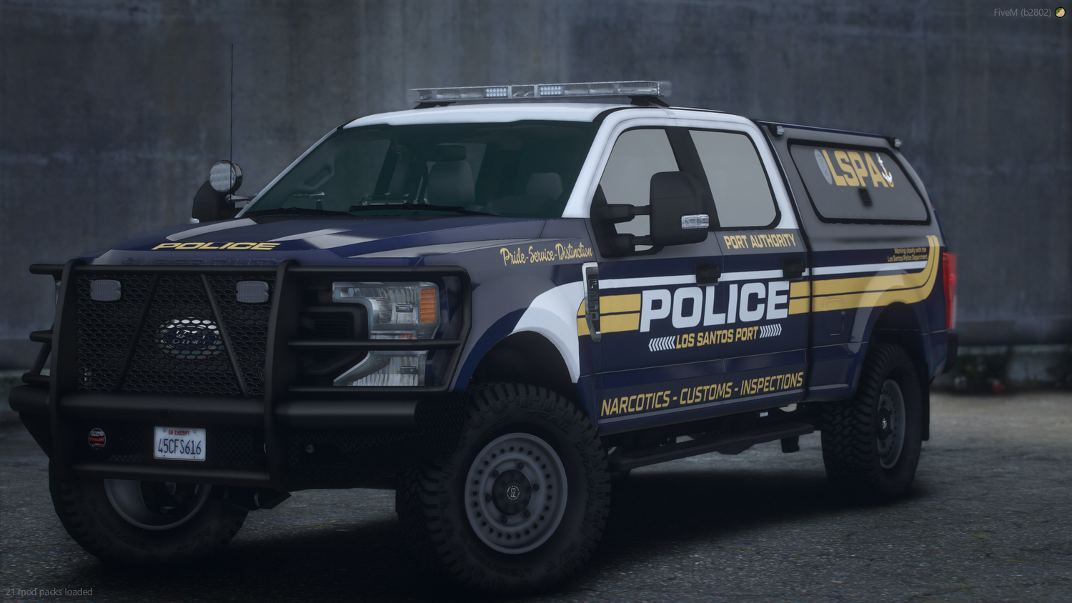 Los Santos Port Police Livery Mega Package