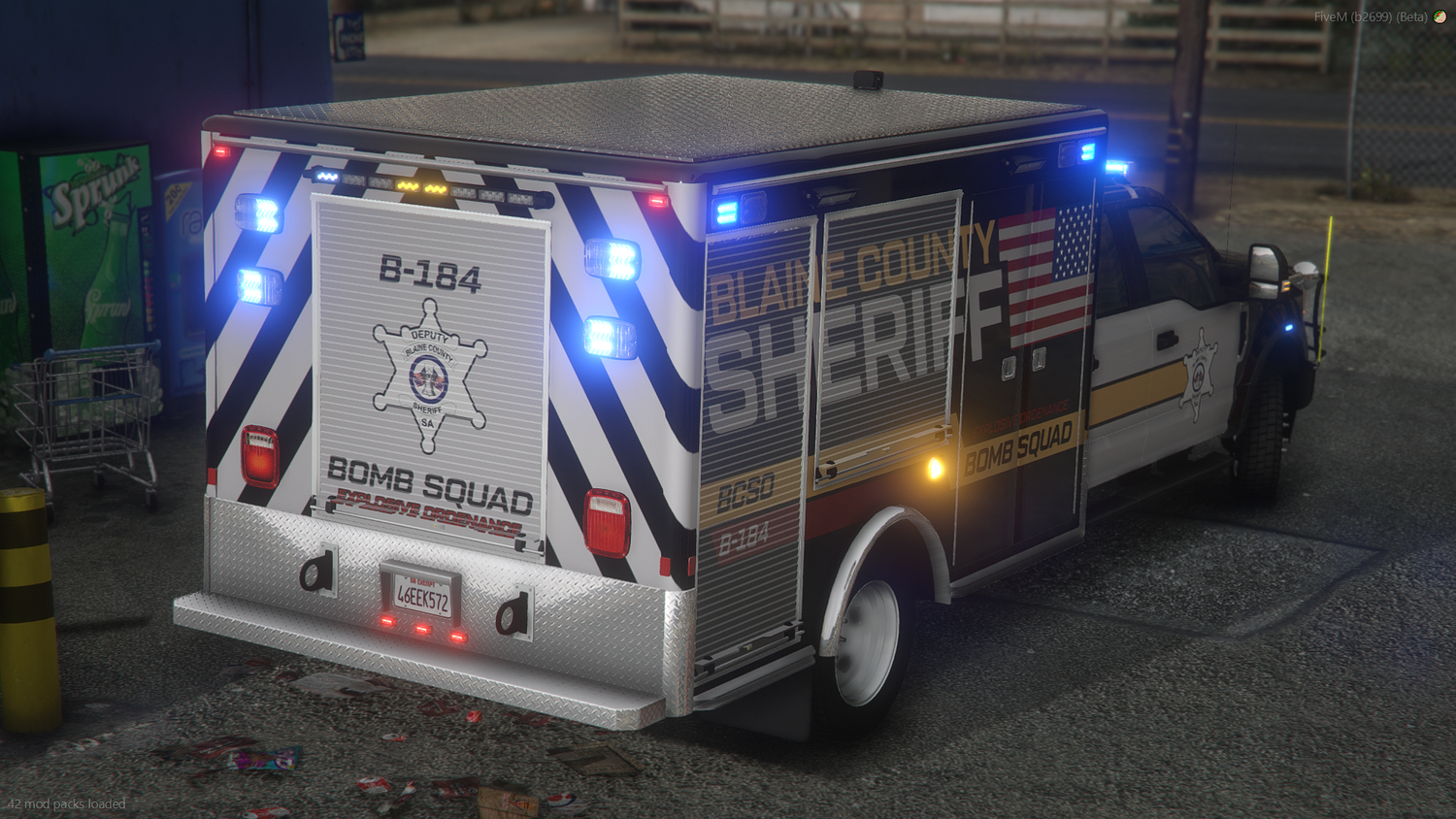 2024 Bomb Squad Truck Package