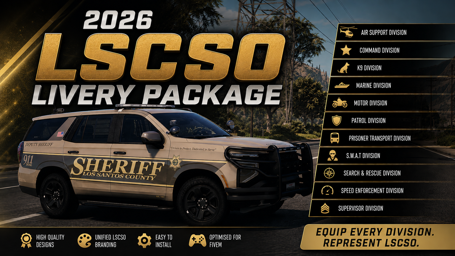 2026 LSCSO Livery Package