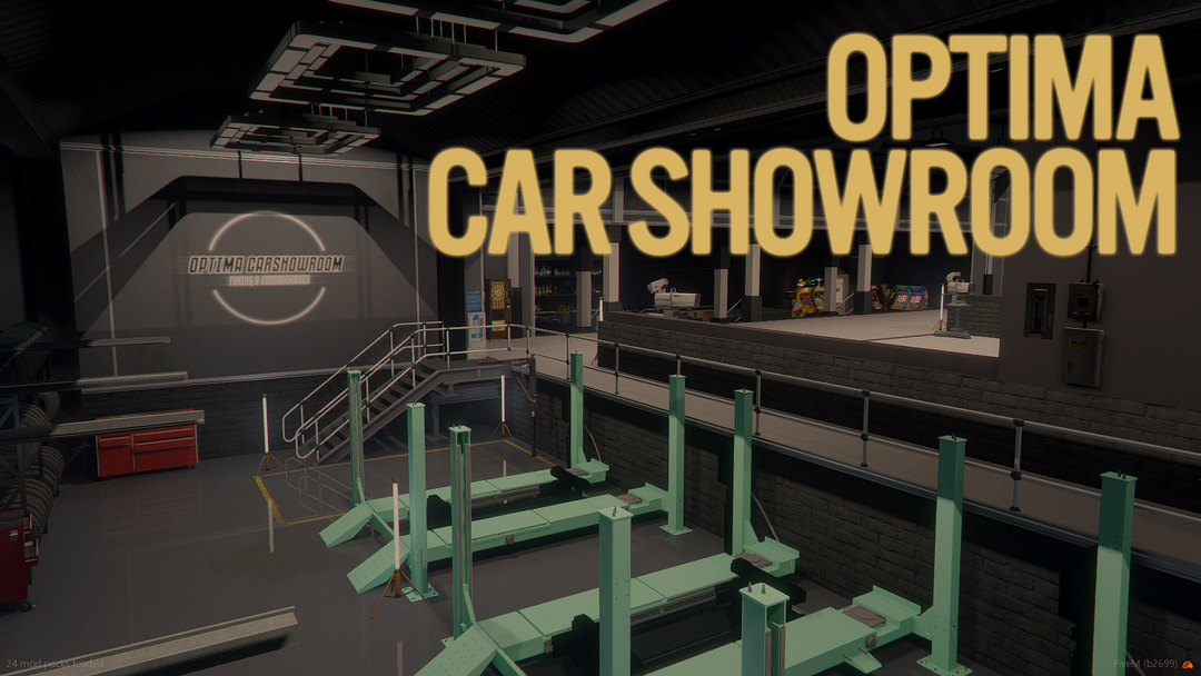 OPTIMA Car Showroom MLO – JA Designs FiveM