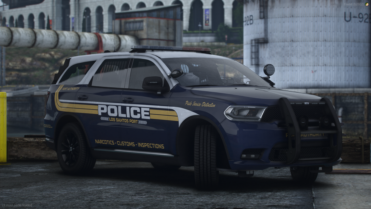 Los Santos Port Police Livery Mega Package