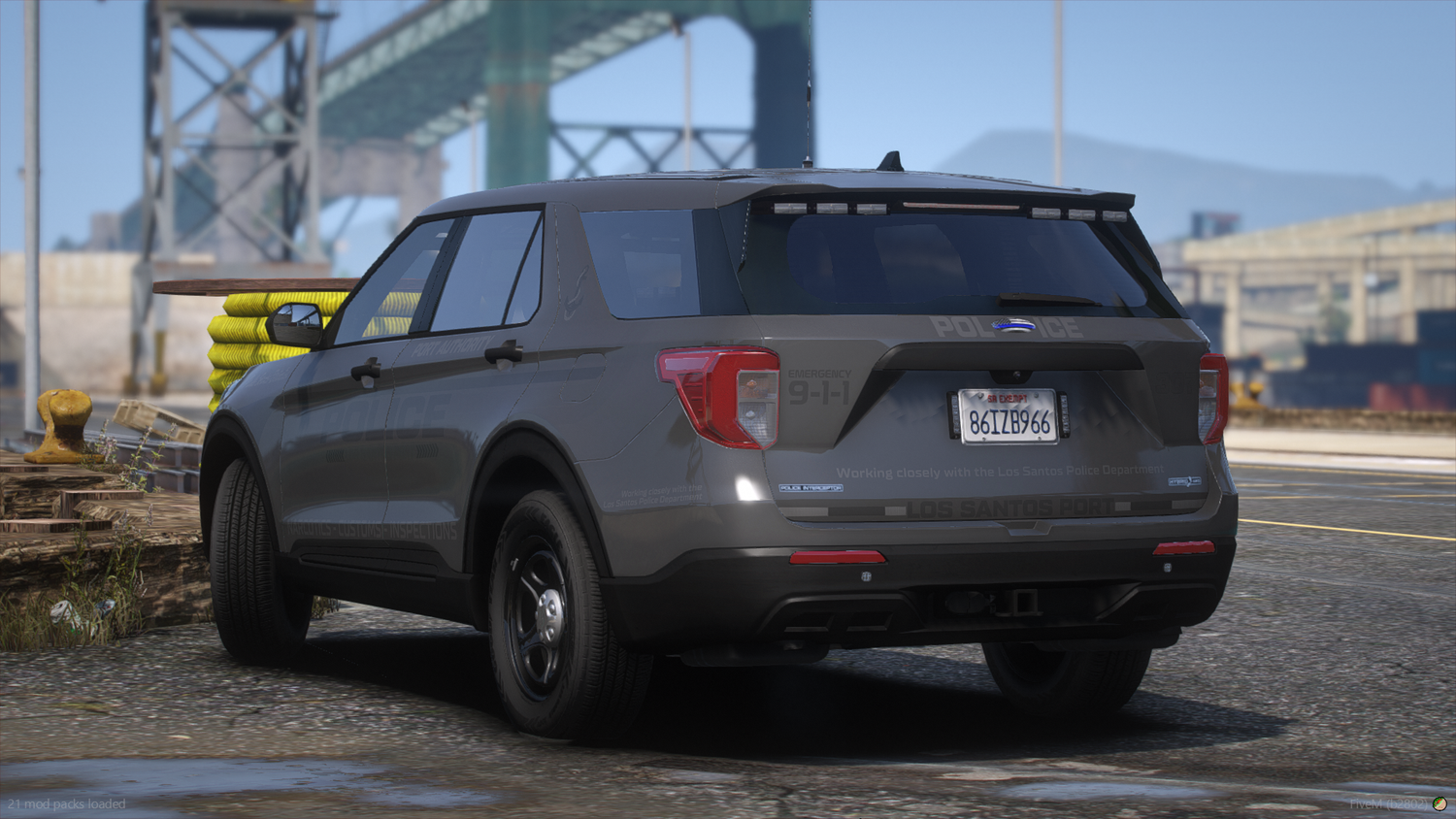 Los Santos Port Police Livery Mega Package