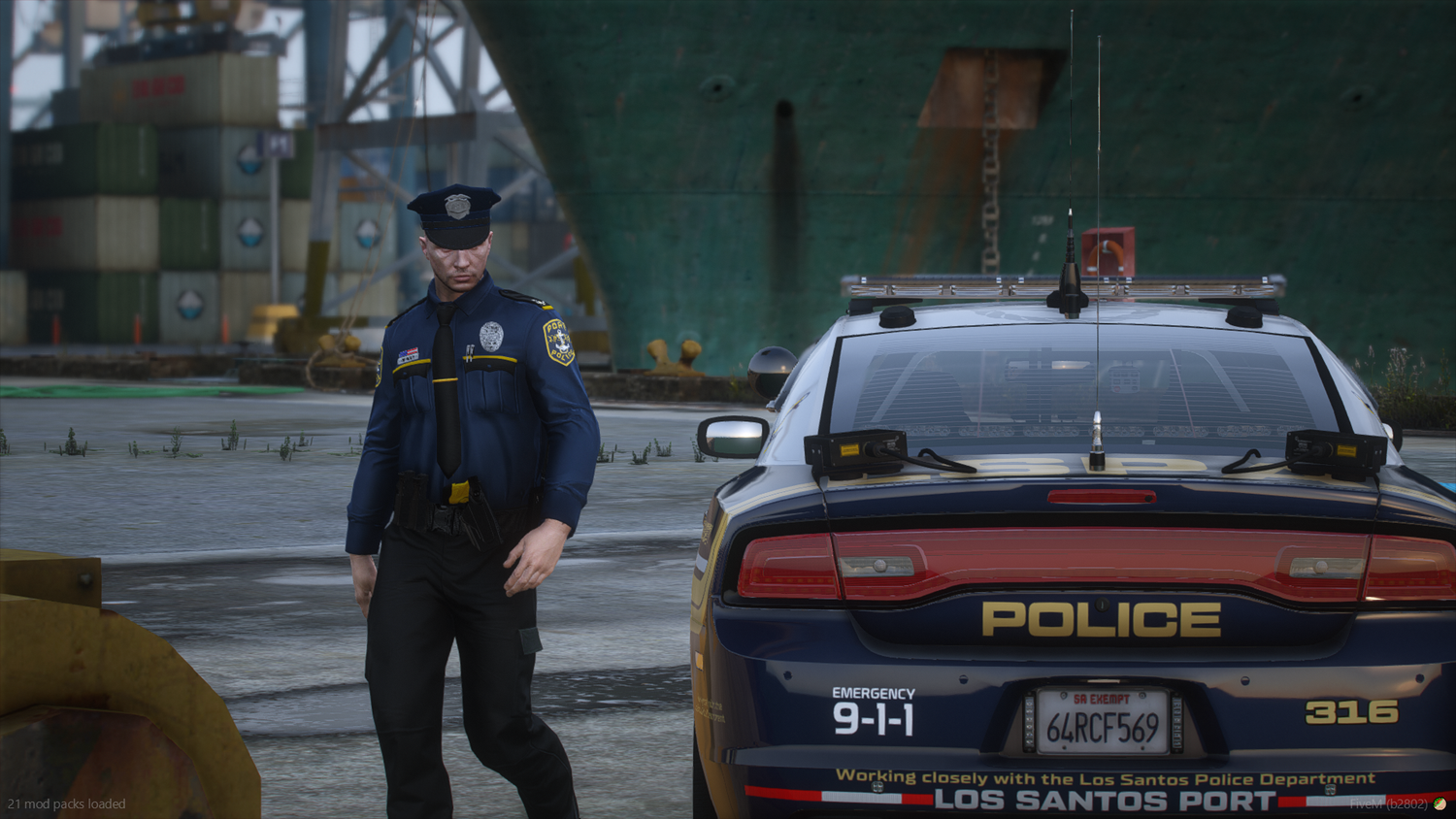 Los Santos Port Police EUP Mega Package