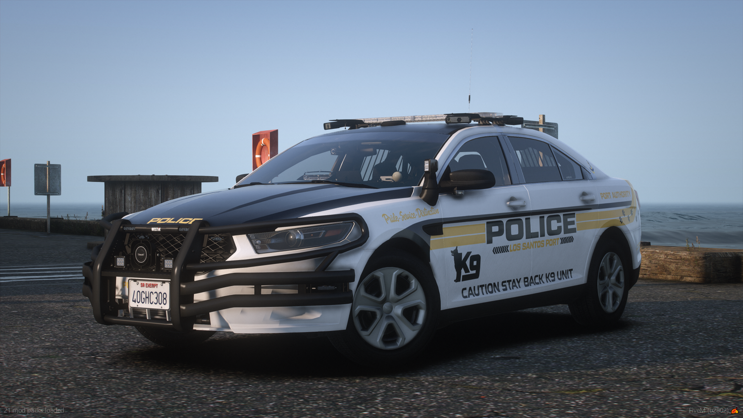 Los Santos Port Police Livery Mega Package