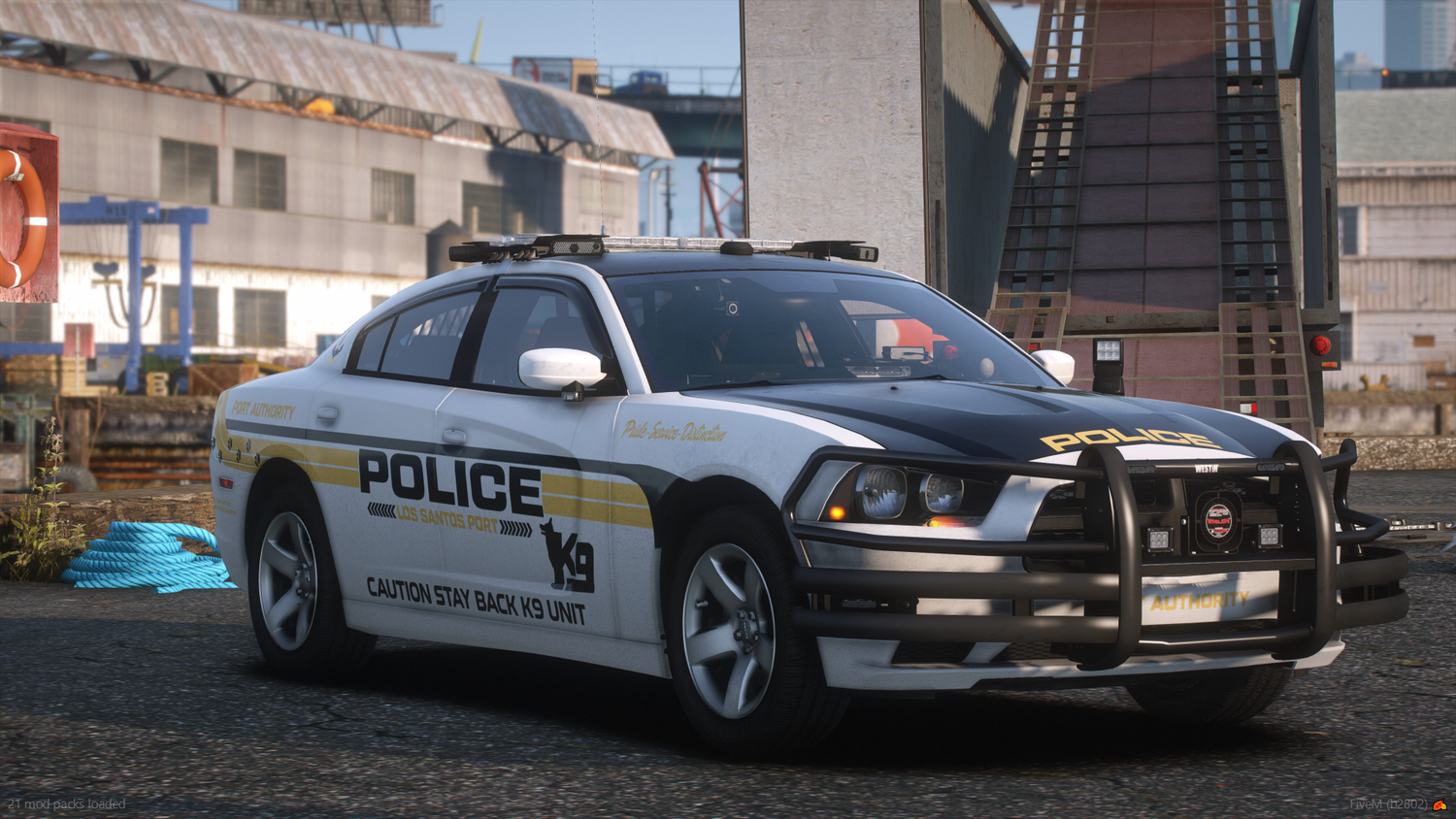 Los Santos Port Police Livery Mega Package