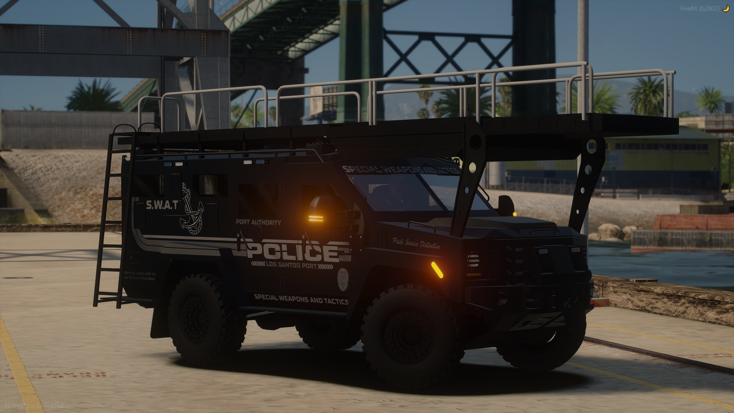 Los Santos Port Police Livery Mega Package