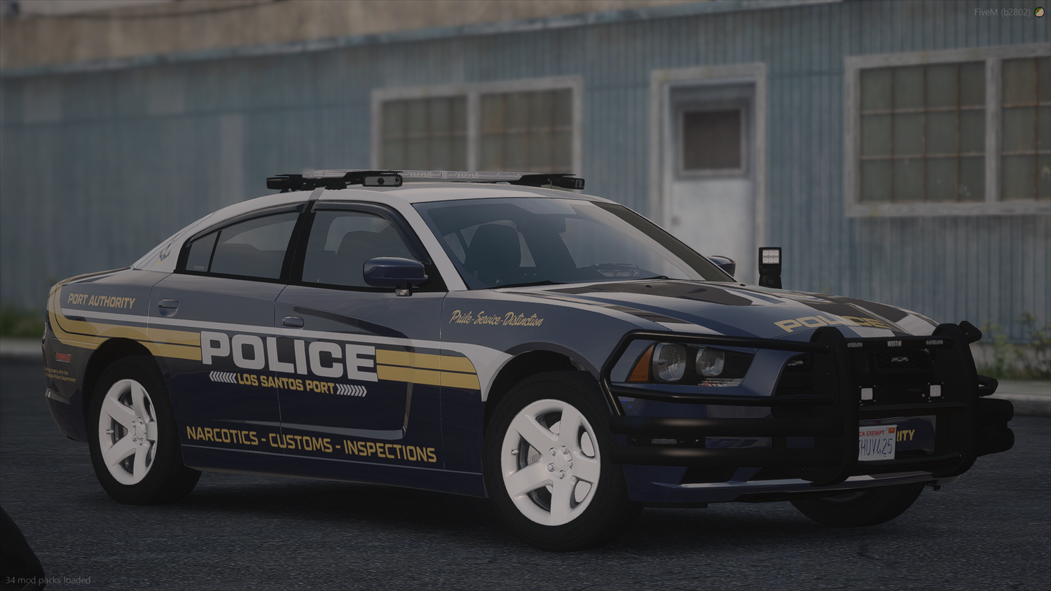 Los Santos Port Police Livery Mega Package