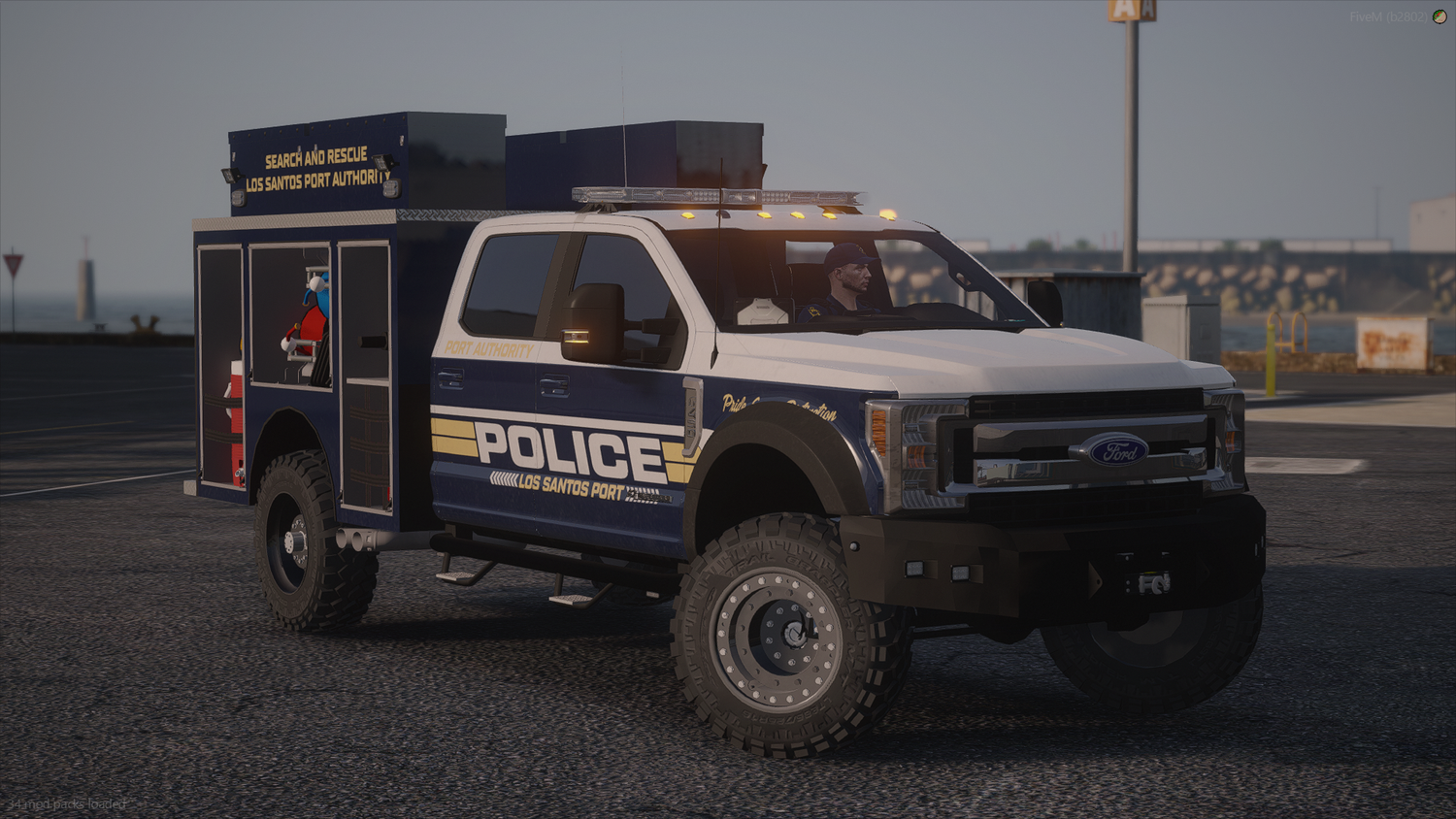 Los Santos Port Police Livery Mega Package