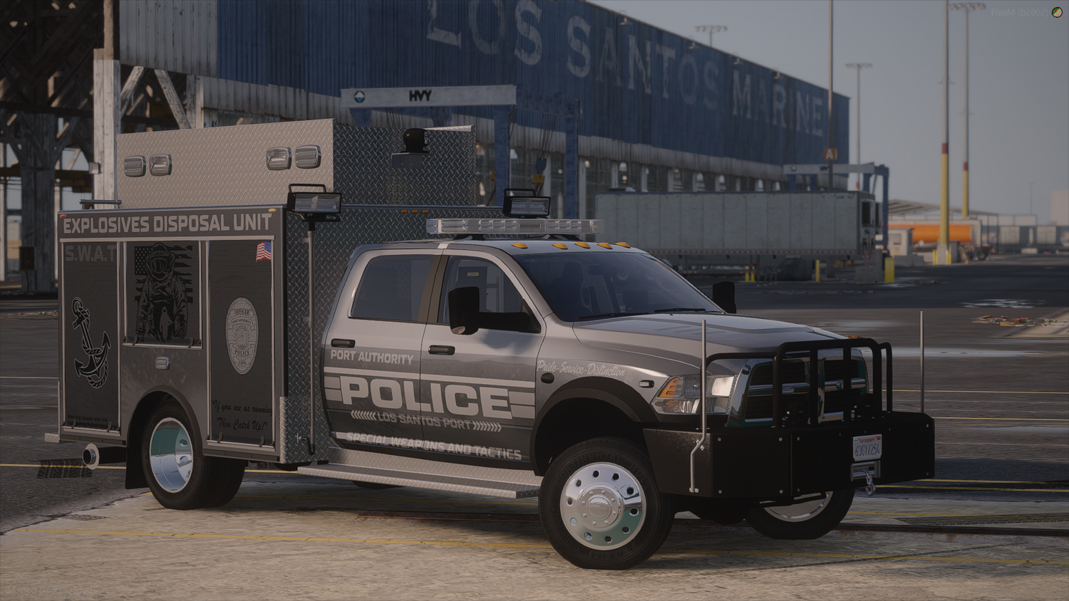 Los Santos Port Police Livery Mega Package