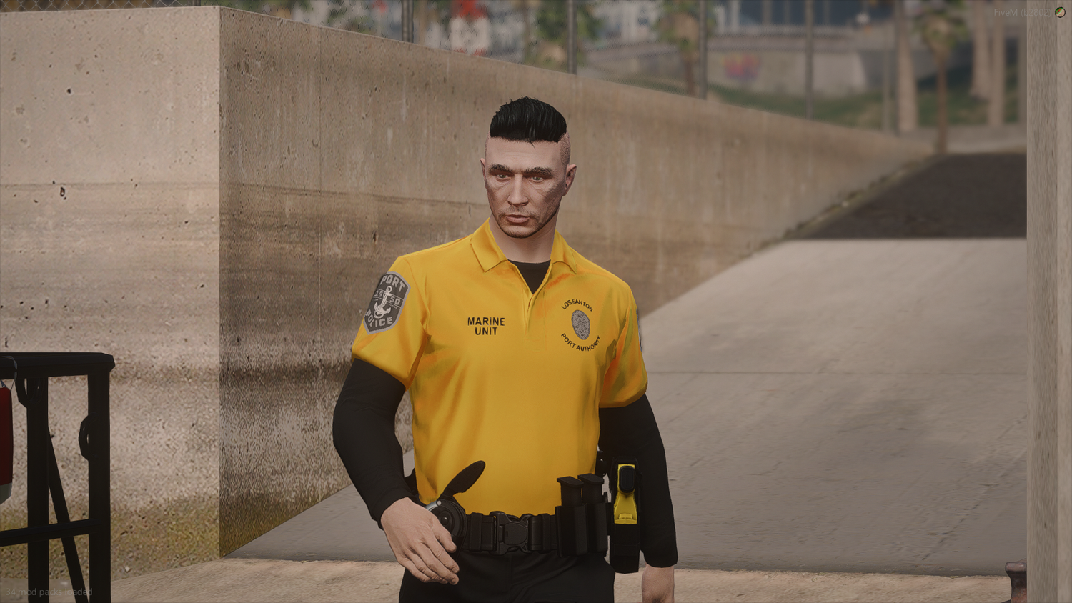 Los Santos Port Police EUP Mega Package