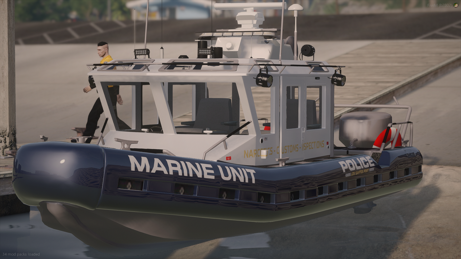 Los Santos Port Police Livery Mega Package