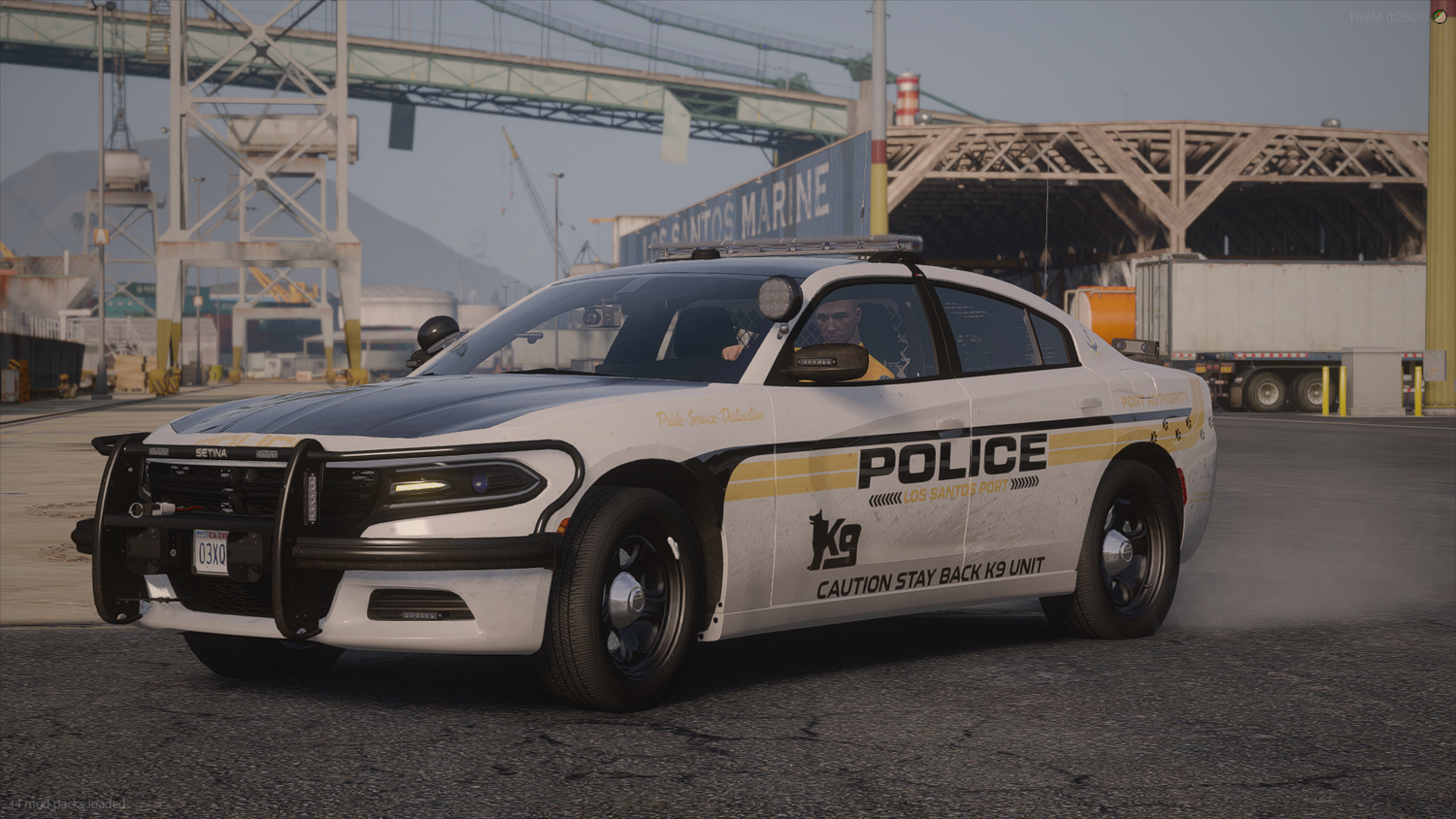 Los Santos Port Police Livery Mega Package