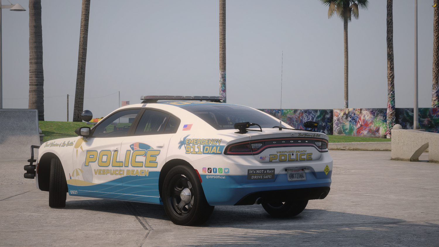 Vespucci Beach Police Livery Package