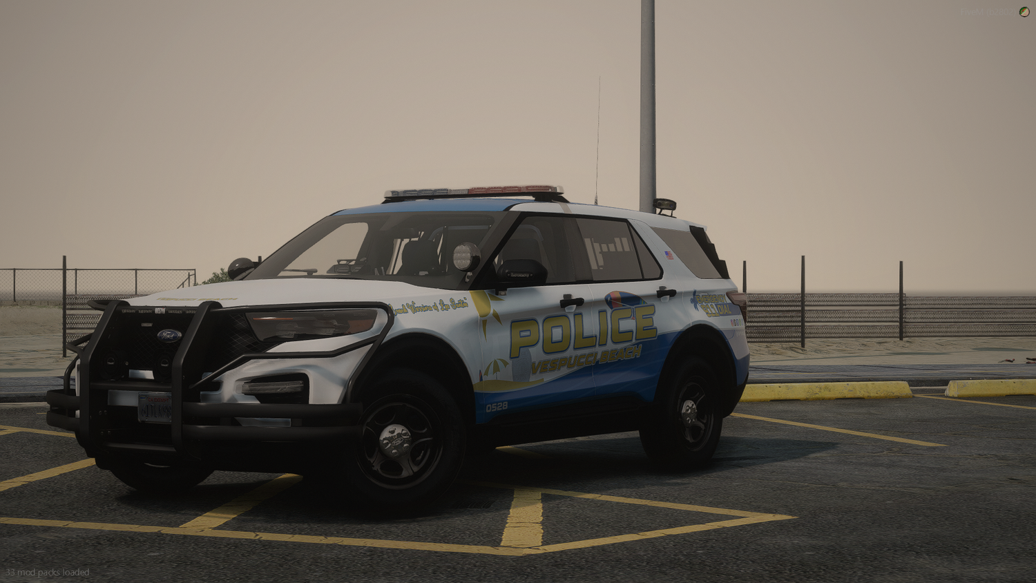 Vespucci Beach Police Livery Package