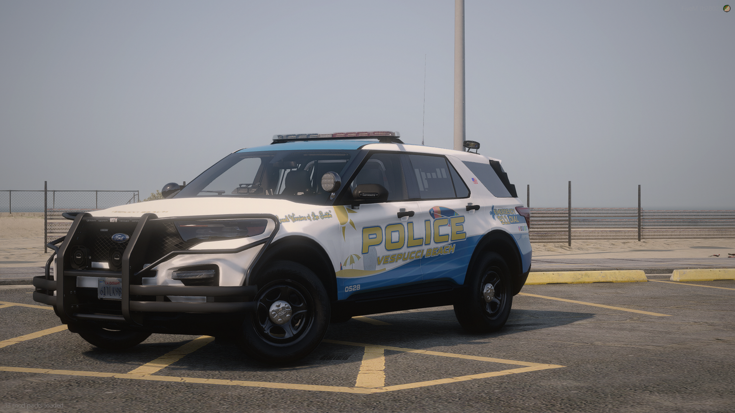 Vespucci Beach Police Livery Package