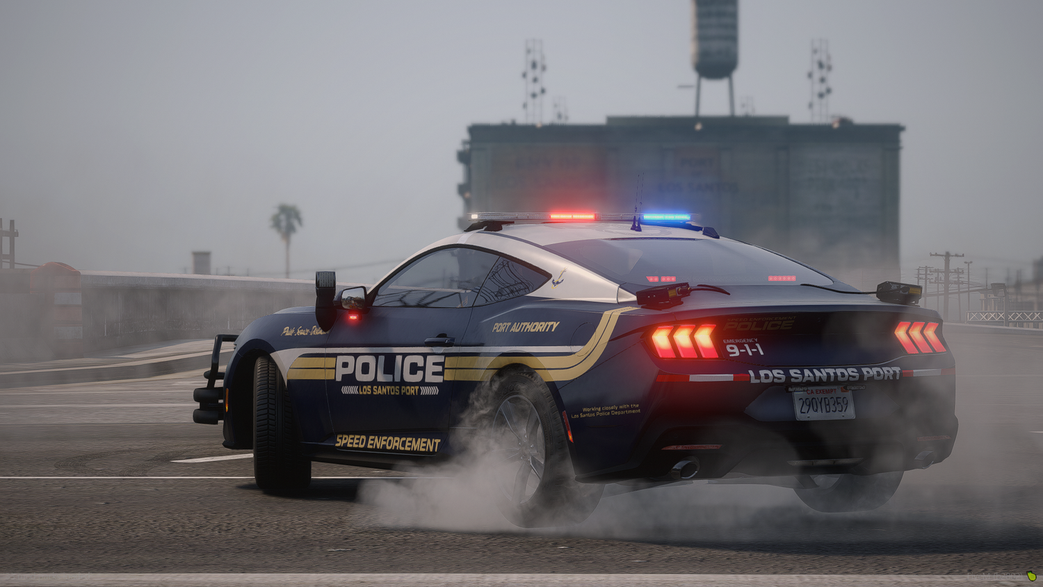 Los Santos Port Police Livery Mega Package