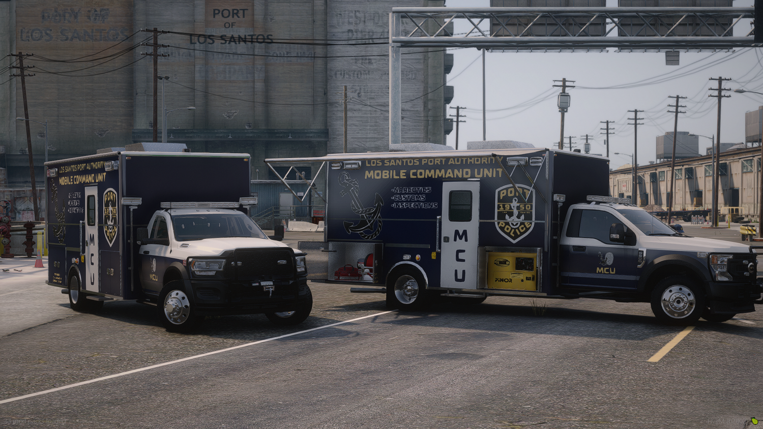 Los Santos Port Police Livery Mega Package