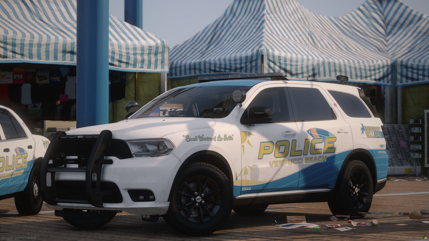 Vespucci Beach Police Livery Package