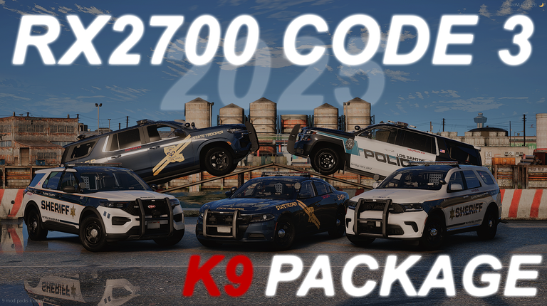 2026 RX2700 Code 3 K9 Package [ULC] – JA Designs FiveM