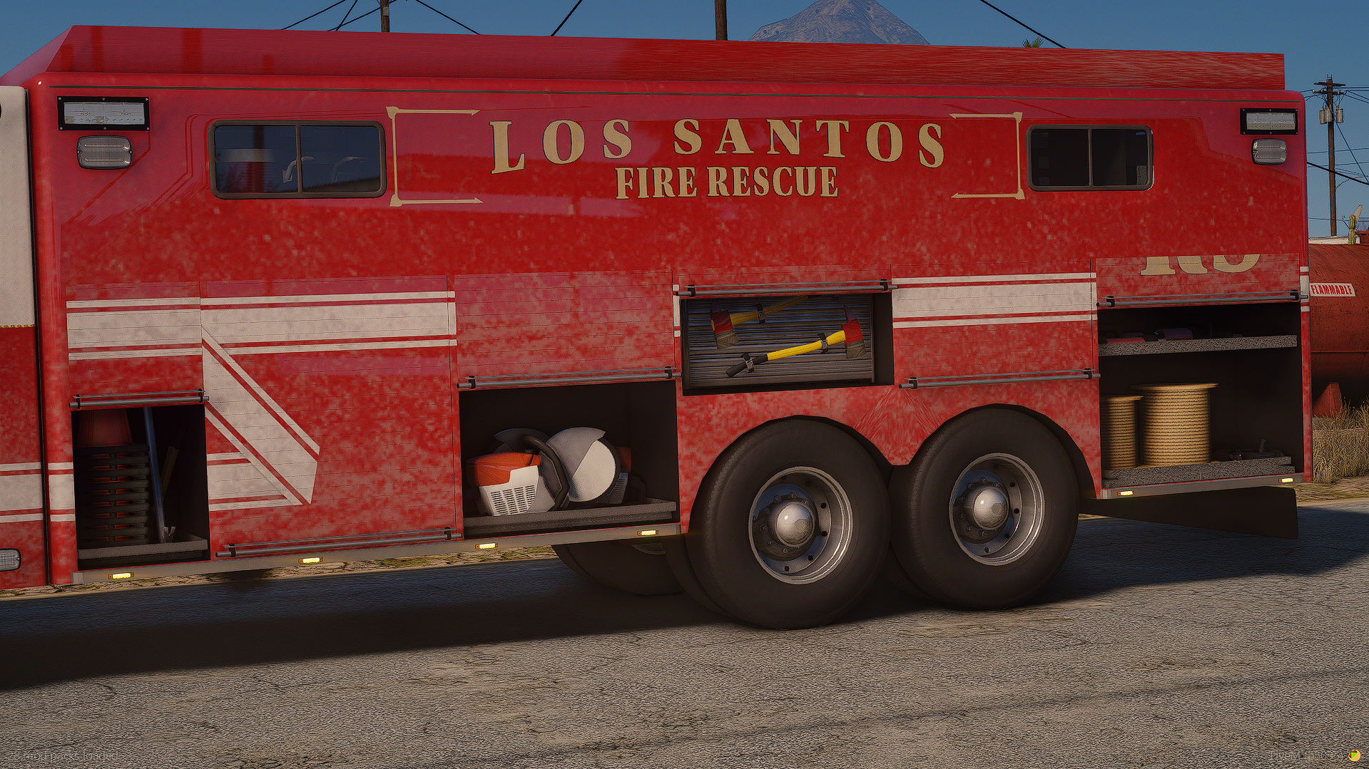 Velocity Walk-in Dual Axle Rescue Fire Truck [ULC] – JA Designs FiveM