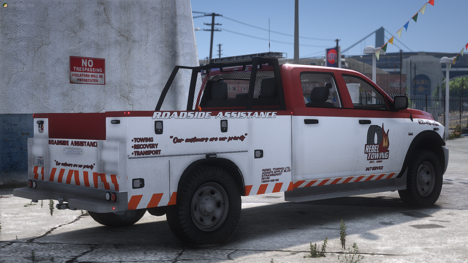 Rebel Tow Company Livery Pack JA Designs FiveM