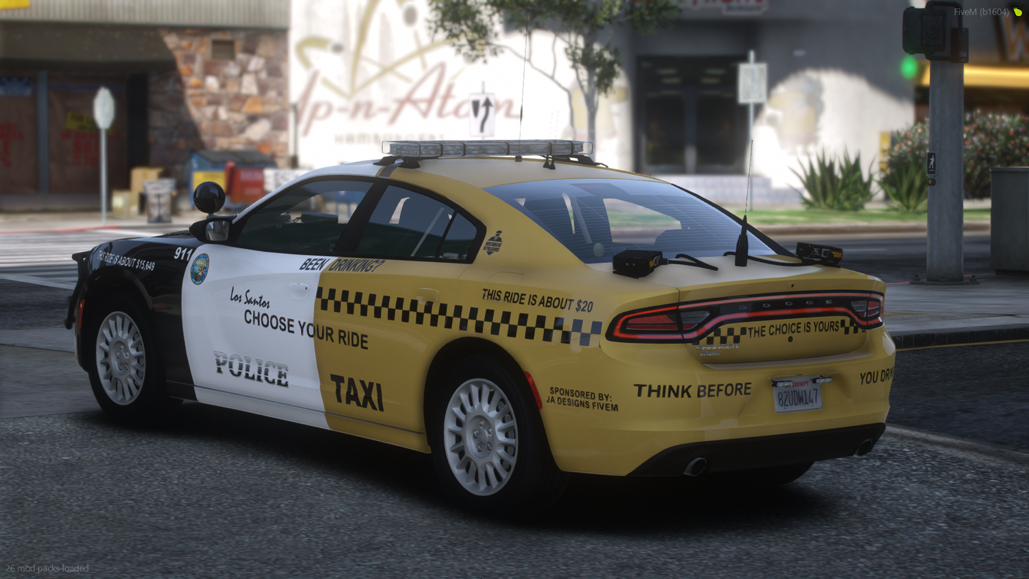 Police-Taxi Livery Package