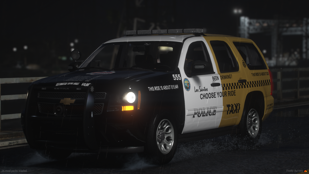 Police-Taxi Livery Package – JA Designs FiveM