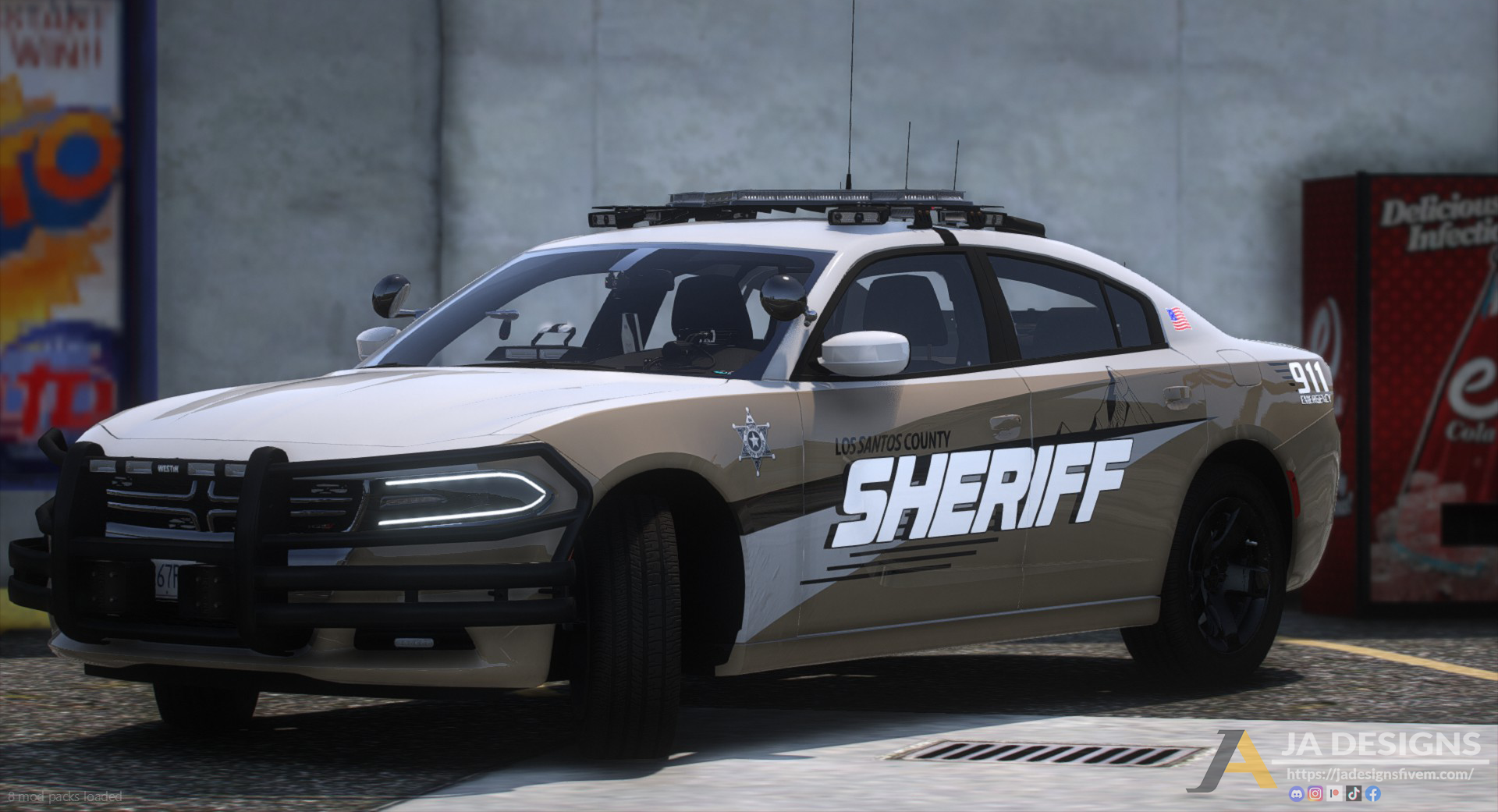 Static Rp Fivem Redneck Police Car