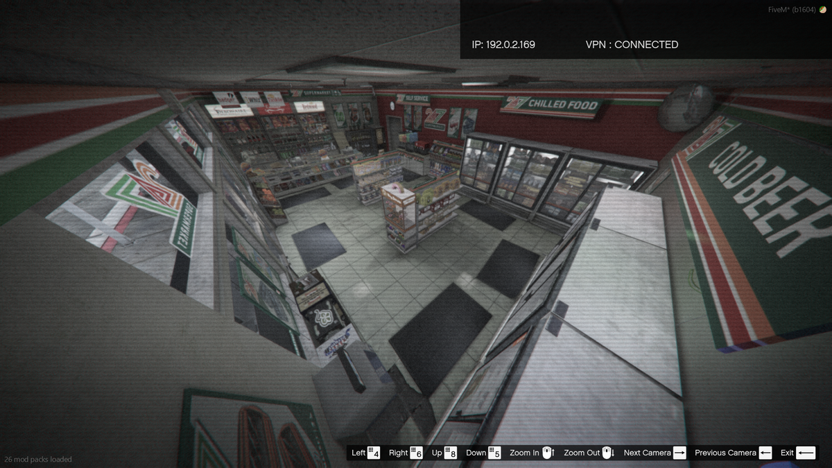 CCTV YMAP & Script – JA Designs FiveM